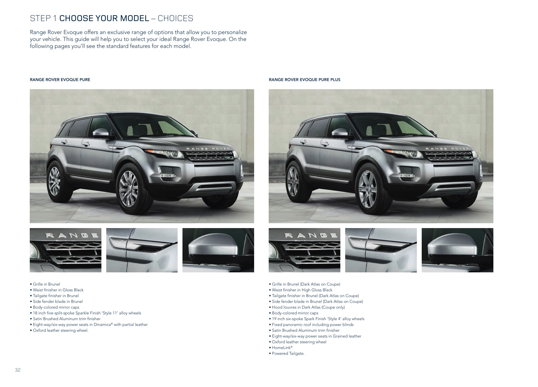 2014 Land Rover Evoque Brochure Page 72